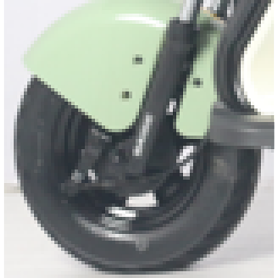 Capac de frânare față cu saboți