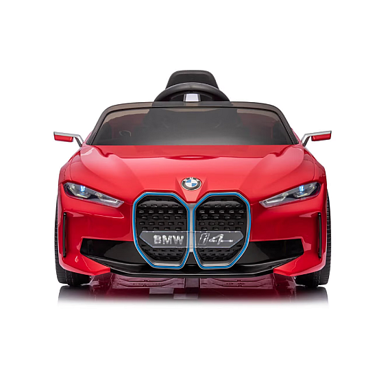 Masinuta electrica pentru copii BMW I4 cu doua usi, 12V-7Ah, LED, MP3, USB, Radio, Polipropilena, otel si scaun din piele ecologica Masinuta electrica pentru copii BMW I4 cu doua usi, 12V-7Ah, LED, MP3, USB, Radio, Polipropilena, otel si scaun din piele ecologica