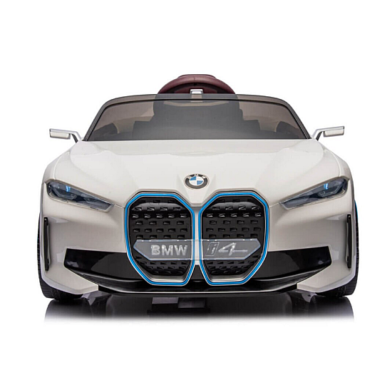 Masinuta electrica pentru copii BMW I4 cu doua usi, 12V-7Ah, LED, MP3, USB, Radio, Polipropilena, otel si scaun din piele ecologica Masinuta electrica pentru copii BMW I4 cu doua usi, 12V-7Ah, LED, MP3, USB, Radio, Polipropilena, otel si scaun din piele ecologica