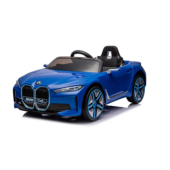 Masinuta electrica pentru copii BMW I4 cu doua usi, 12V-7Ah, LED, MP3, USB, Radio, Polipropilena, otel si scaun din piele ecologica Masinuta electrica pentru copii BMW I4 cu doua usi, 12V-7Ah, LED, MP3, USB, Radio, Polipropilena, otel si scaun din piele ecologica