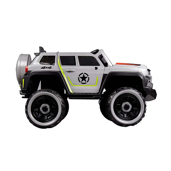 MASINUTA ELECTRICA PENTRU COPII RDB-7688 TIP SUV SUPER CU 4 MOTOARE 390W, 2 LOCURI, 12V7AH, ROTI EVA, GRI