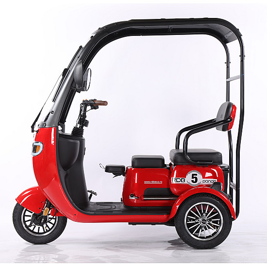 Triciclu Electric RDB Panda 5, 650W, 60V20Ah, Fără permis