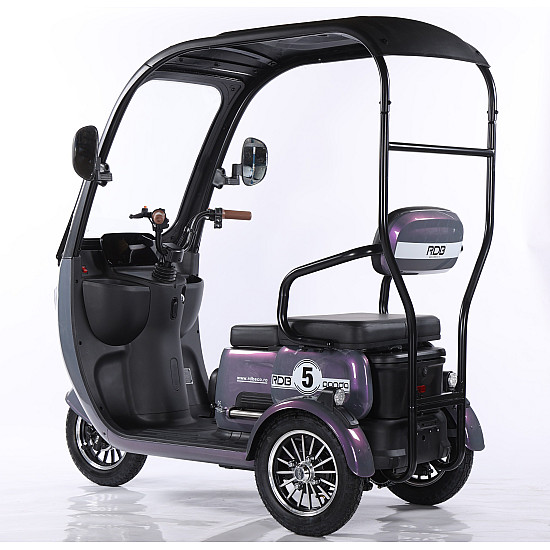 Triciclu Electric RDB Panda 5, 650W, 60V20Ah, Fără permis