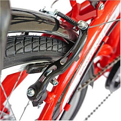 Bicicleta Velors Pliabila 20" V2055A, Rosu