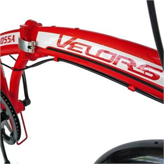 Bicicleta Velors Pliabila 20" V2055A, Rosu