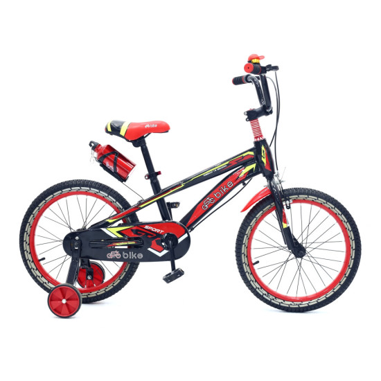 Bicicletă copii RDB ASC-872, 16 Inch, Cu roți ajutătoare și sticlă pentru apă Bicicletă copii RDB ASC-872, 16 Inch, Cu roți ajutătoare și sticlă pentru apă