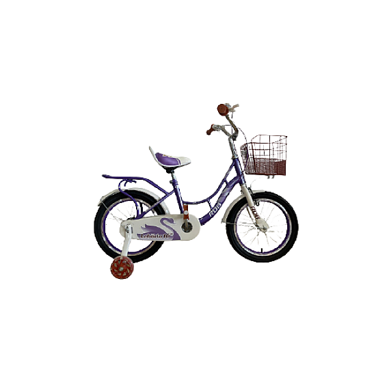 Bicicletă copii RDB LEBĂDA 16 Inch cu coșuleț și roți ajutătoare Bicicletă copii RDB LEBĂDA 16 Inch cu coșuleț și roți ajutătoare