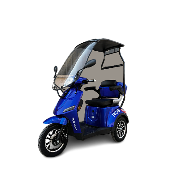 Tricicleta electrica RDB A-klass cu cabină, fara permis 25km/h, Putere maximala 1200W, Baterie 60V Tricicleta electrica RDB A-klass cu cabină, fara permis 25km/h, Putere maximala 1200W, Baterie 60V