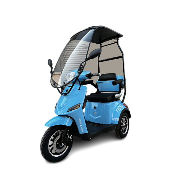 Tricicleta electrica RDB A-klass cu cabină, fara permis 25km/h, Putere maximala 1200W, Baterie 60V Tricicleta electrica RDB A-klass cu cabină, fara permis 25km/h, Putere maximala 1200W, Baterie 60V