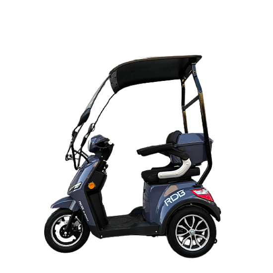 Tricicleta electrica RDB A-klass cu cabină, fara permis 25km/h, Putere maximala 1200W, Baterie 60V Tricicleta electrica RDB A-klass cu cabină, fara permis 25km/h, Putere maximala 1200W, Baterie 60V