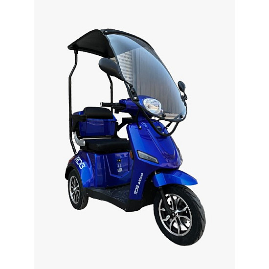 Tricicleta electrica RDB A-klass cu cabină, fara permis 25km/h, Putere maximala 1200W, Baterie 60V Tricicleta electrica RDB A-klass cu cabină, fara permis 25km/h, Putere maximala 1200W, Baterie 60V