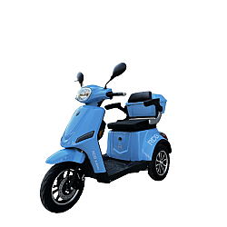 Tricicleta electrica RDB A-klass, fara permis 25km/h, Putere maximala 1200W, Baterie 60V