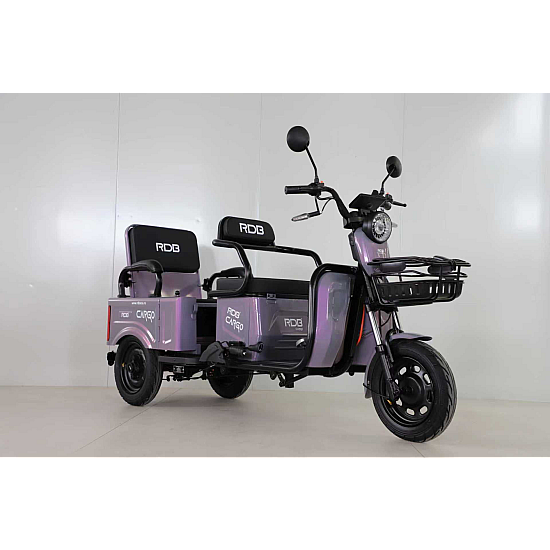 Triciclu Electric RDB CARGO, fara permis, 2000W, 25km/h