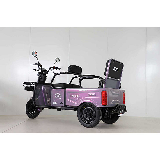 Triciclu Electric RDB CARGO, fara permis, 2000W, 25km/h