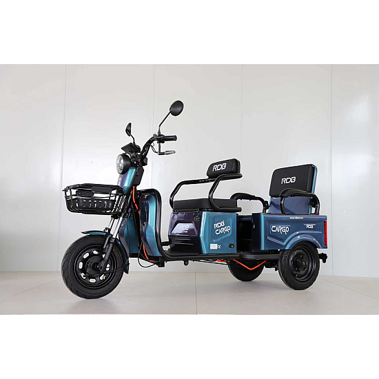 Triciclu Electric RDB CARGO, fara permis, 2000W, 25km/h
