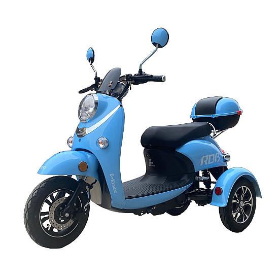 Tricicletă electrică RDB E-KLASS, 800 W, fără permis, model 2022, 25 km/h Tricicletă electrică RDB E-KLASS, 800 W, fără permis, model 2022, 25 km/h