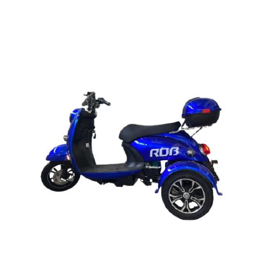 Tricicletă electrică RDB E-KLASS, 800 W, fără permis, model 2022, 25 km/h