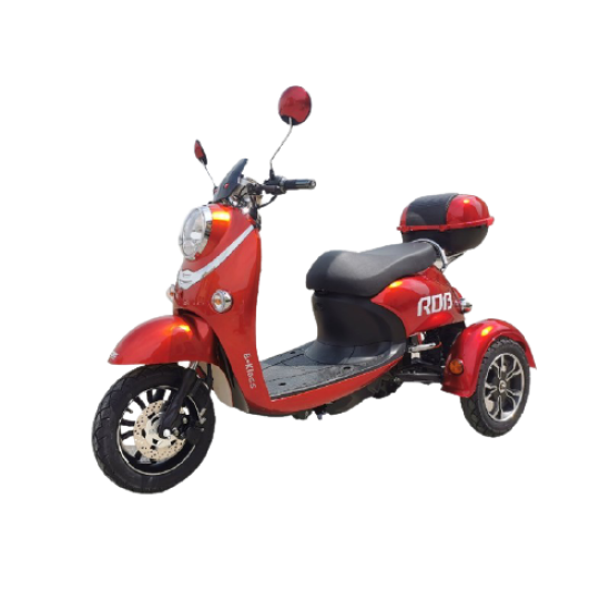Tricicletă electrică RDB E-KLASS, 800 W, fără permis, model 2022, 25 km/h