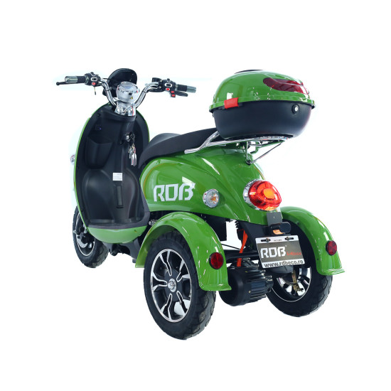 Tricicletă electrică RDB E-KLASS, 800 W, fără permis, model 2022, 25 km/h