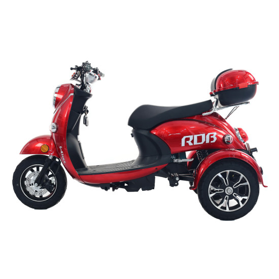 Tricicletă electrică RDB E-KLASS, 800 W, fără permis, model 2022, 25 km/h