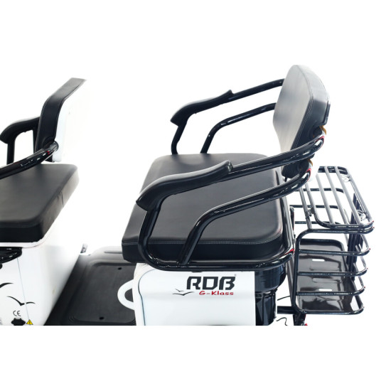 Triciclu electric RDB G-Klass fara permis, 1500W, 25 km/h