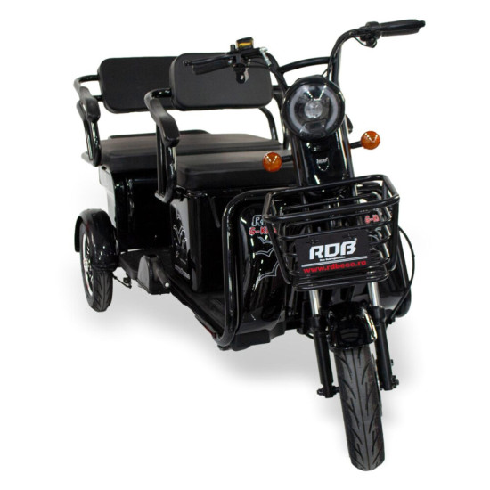 Triciclu electric RDB G-Klass fara permis, 1500W, 25 km/h