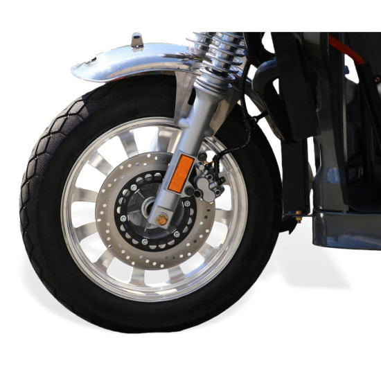 Triciclu electric transport marfa, fara permis, basculabil RDB GL18000, 2000W, 25km/h