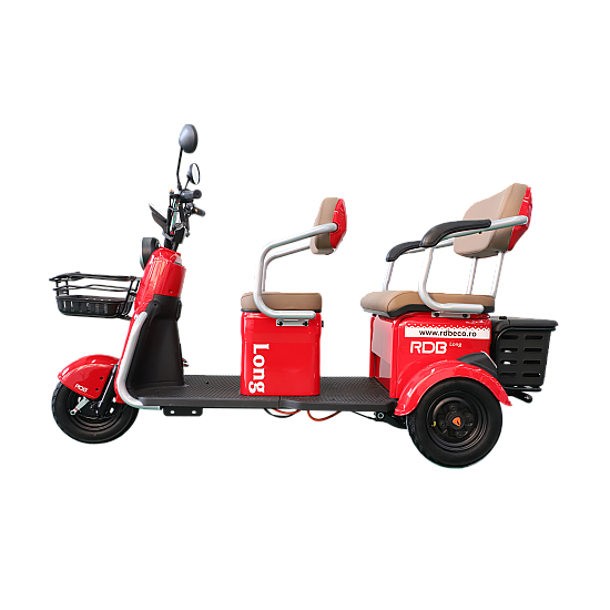 Triciclu Electric RDB LONG, fara permis, 2000W, 25km/h Triciclu Electric RDB LONG, fara permis, 2000W, 25km/h