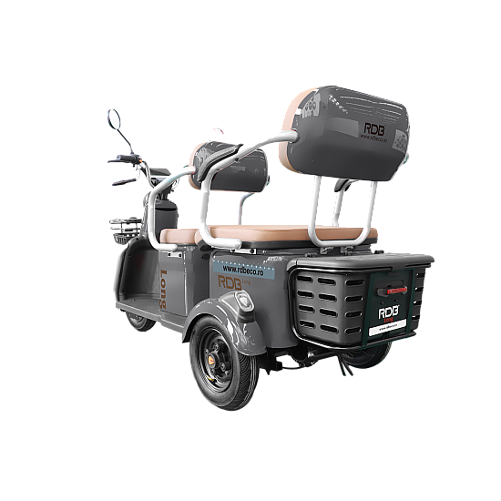Triciclu Electric RDB LONG, fara permis, 2000W, 25km/h Triciclu Electric RDB LONG, fara permis, 2000W, 25km/h