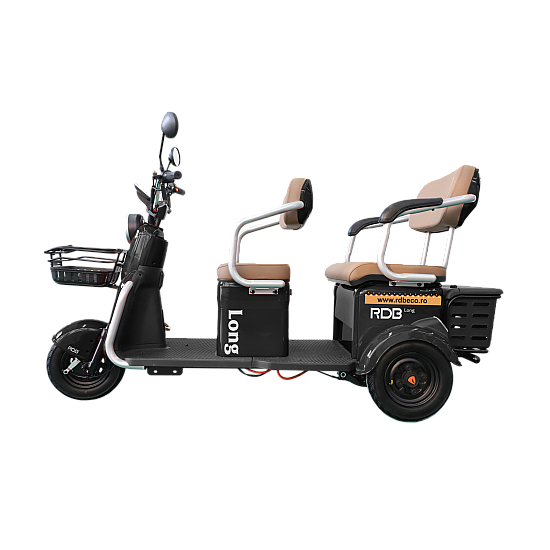 Triciclu Electric RDB LONG, fara permis, 2000W, 25km/h Triciclu Electric RDB LONG, fara permis, 2000W, 25km/h