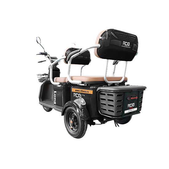 Triciclu Electric RDB LONG, fara permis, 2000W, 25km/h Triciclu Electric RDB LONG, fara permis, 2000W, 25km/h