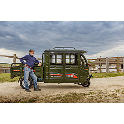 Triciclu electric, RDB MAX-Klass PRO, acoperis inchis, fara permis, 2000W-3000W, 25km/h