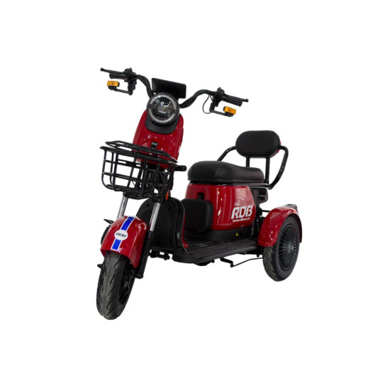 Tricicleta electrica RDB Rabbit, 1000W, 25 km/h, fara permis, 2022