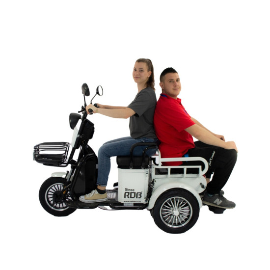 Tricicleta electrica RDB Sinoe fara permis, 500W, 2022, 25 km/h
