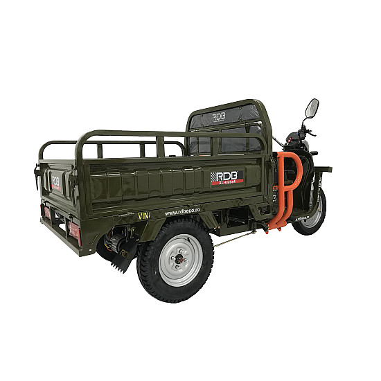 Triciclu electric RDB XL-Klass4, GRANDE 4000W, 72V 45Ah, 25km/h, HIDRAULIC