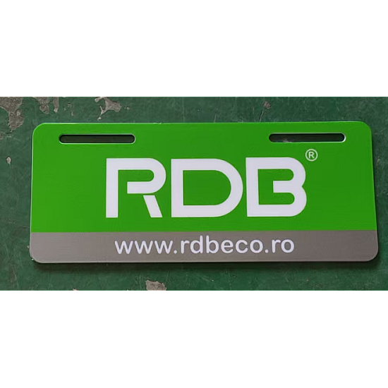 Panou publicitar din spate