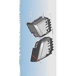 PIESE LATERALE PLASTIC PENTRU REZERVOR STANGA+DREAPTA CC25 CC25 PIESE LATERALE PLASTIC PENTRU REZERVOR STANGA+DREAPTA CC25 CC25